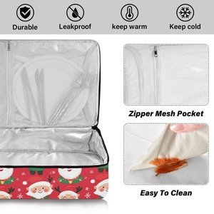 Personalized 16*12 Inch Keep Warm Customs Insulated Large Food <b>Bag</b> <b>Pizza</b> Zaipper Delivery <b>Bag</b> Waterproof - Product Image 4