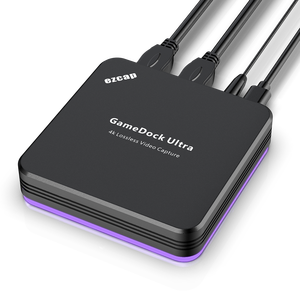 Boîtier de capture vidéo HDMI HDR Ultra Ezcap326 4K à succès, station d'accueil pour jeux, accessoires audio et vidéo - Product Image 1