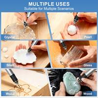 Kit de Herramienta Rotatoria Inalámbrica Personalizable OEM/ODM, Mini Amoladora Eléctrica, Ligera y Silenciosa, para Joyería/DIY/Modelismo