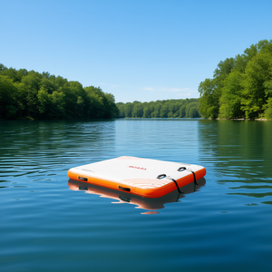 Plataforma Flotante Inflable Levo de 6 x 5 Pies, Tapete Flotante Antideslizante para Juegos Acuáticos - Product Image 2