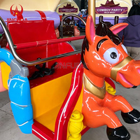 Manège autoportant en fibre de verre à 12 places pour parcs d'attractions et fêtes foraines, à vendre