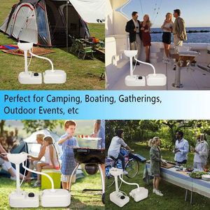 Lavabo portátil de mano para exteriores, lavamanos móvil, Simple, de <span class=keywords><strong>ocio</strong></span>, picnic, taller, con tanque de agua - Product Image 6