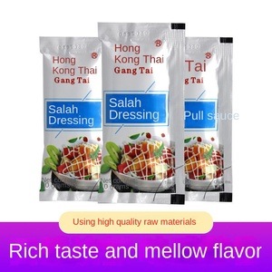 Aderezo para ensaladas 10g * 600 Fruta <span class=keywords><strong>dulce</strong></span> Sushi Hamburguesa Maíz crujiente Se puede hacer ensalada de frutas vegetales para uso doméstico - Product Image 4