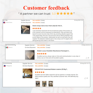 Ecojas ลูกบาศก์ไฟ LED แบบถอดออกได้สำหรับวิลล่าโรงแรมล็อบบี้โคมระย้า LED ปรับแต่งได้ - Product Image 6