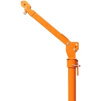 Grue électrique montée sur véhicule 12V 24V 220V 1 tonne, palan à flèche compact pour fourgons, camions, usage domestique, personnalisable