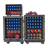 Boîtier de distribution d'alimentation électrique pour équipement de sonorisation de scène, style personnalisé, nouveau modèle, pour DJ et éclairage de scène