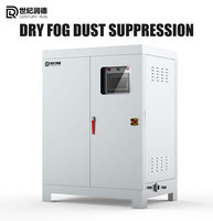Machine de brumisation industrielle à brouillard sec, système de suppression de la poussière par brumisation à sec pour la réduction de la poussière lors du chargement de matériaux en vrac dans les terminaux portuaires