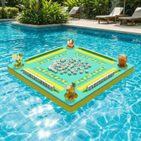 Tapis de billard américain flottant carré de luxe ZUJU, moderne, personnalisable, écologique, imperméable et antidérapant