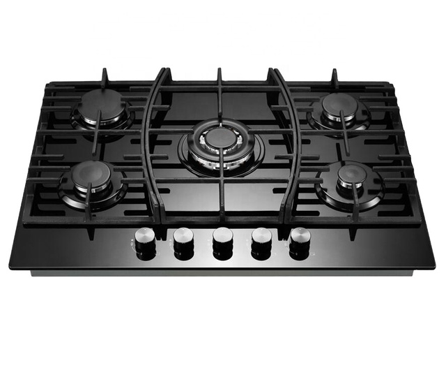 70cm Built in Tempered Glass Gas Ceramic Kitchen Cooktop Hob