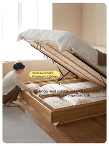 <span class=keywords><strong>Letto</strong></span> Moderno in <span class=keywords><strong>Legno</strong></span> di Quercia Massiccio con <span class=keywords><strong>Testiera</strong></span> Imbottita, Striscia LED e Illuminazione, Durevole e Confortevole, per Camera da <span class=keywords><strong>Letto</strong></span> Matrimoniale e Queen Size - Product Image 3