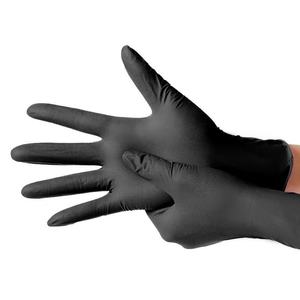 Gants de barbecue jetables personnalisables résistants à la chaleur en vinyle, adhérence lisse, robustes, pour la cuisson au barbecue, noirs, flexibles - Product Image 2