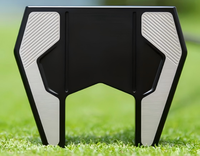 Tête de putter de golf de style maillet portable pour droitier en alliage d'aluminium avec sac de golf gratuit