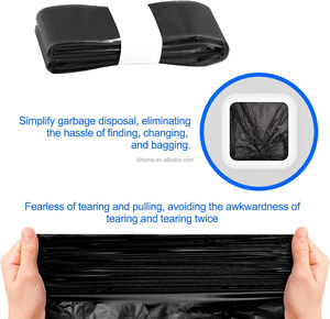 Disposable Refill Bag for Automatic Smart <b>Sensor</b> Trash Can Leakproof Garbage <b>Bin</b> Plastic Bags for Bathroom Trash Cans - Product Image 6