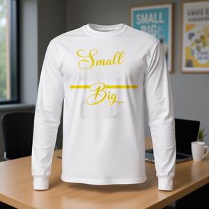 T-shirt promotionnel à manches longues Raglan pour entrepreneur futur millionnaire : petite entreprise, grandes ambitions - Product Image 3