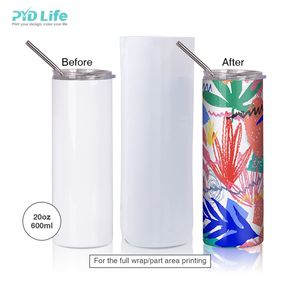 Pellicola Termoretraibile per Sublimazione PYD Life RTS, Busta Termoretraibile per Tumbler Sottile da 20 once - Product Image 4