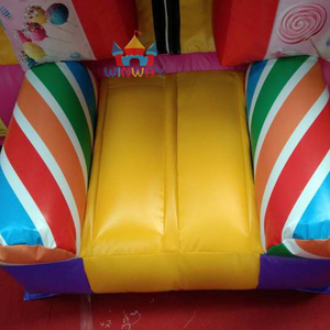 Château gonflable en PVC personnalisable, location traditionnelle de fête en plein air pour enfants, pull toboggan aquatique pour enfants et adultes avec souffleur - Product Image 5