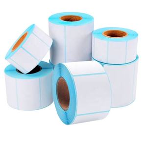 Adhesive Barcode <b>Sticker</b> Paper Thermal Label Shipping Labels Roll for Barcode <b>Printers</b> - Product Image 1
