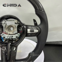 Volant de direction de haute qualité pour BMW F20 F22 F30 F32 F10 F12 E70 E71 E90 E92 E93 M3 M5 M6, nouveau volant de direction en fibre de carbone