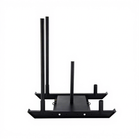Heavy Duty Gym Sled Training Fitness Force Push Y compris Harnais Produit de sport et de divertissement