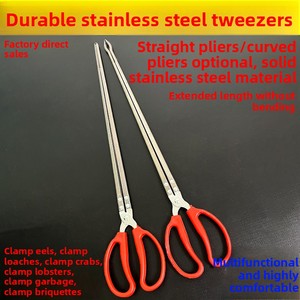 Pinzas para Trampas de Cangrejos, Pinzas para Peces, Pinzas para Carpas, Impermeables, para Uso en Arroyos, Duraderas, Ecológicas, de Acero - Product Image 2