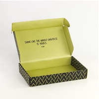 Scatola Regalo Magnetica Pieghevole di Alta Gamma con Coperchio, Confezione Piatta con Logo in Rilievo, Materiale Riciclabile, Scatola Personalizzata