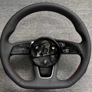 Volante Personalizado con Soporte Completo a <span class=keywords><strong>Precio</strong></span> de Fábrica YLD para <span class=keywords><strong>Audi</strong></span> A6 C6 C7 B9 con Volante de Alcántara - Product Image 2