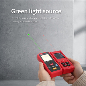 UNI-T LM-GS ซีรีส์ 40 ม. 60 ม. 100 ม. เครื่องวัดระยะด้วยเลเซอร์ เครื่องวัดระยะด้วยเลเซอร์สีเขียว เทปวัดระยะแบบดิจิตอล เครื่องมือวัดมุม L76 - Product Image 2