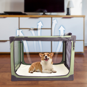 Chien Voyage Transporteur <span class=keywords><strong>Cage</strong></span> Clôture Portable Pliant En Gros Chien <span class=keywords><strong>Cage</strong></span> Chenil Caisse et Parc Tente - Product Image 2