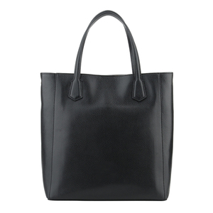 Sac fourre-tout de luxe noir en cuir PU pur de haute qualité pour hommes, personnalisé avec votre marque, en polyester, fabriqué par le fabricant - Product Image 1