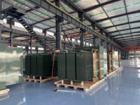 150kva 13.2KV 12.47KV Transformador trifásico del montaje del cojín para industrial