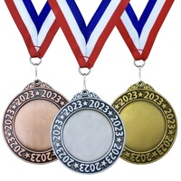 Médaille de compétition sportive en relief 3D, médaille plaquée argent, médaille avec logo personnalisé, médaille personnalisée, médaille pour événement sportif