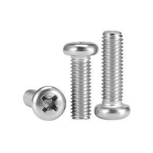 Tornillos de máquina de cabeza Phillips de acero inoxidable Grabtech M1.2 M1.6 M2 M2.5 M3 M4 M5 DIN912 A2-70 Estándar Nacional - Product Image 2