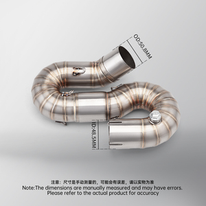 2008-2016 CBR1000RR Moto Slip-On Connect Link Pipe Nouvel État Compatible avec <span class=keywords><strong>CBR1000</strong></span> - Product Image 5