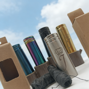 Fil dentaire et brossette à dents 2-en-1 en charbon de bambou avec logo personnalisé et cire de candellila 30M <span class=keywords><strong>Boka</strong></span> Floss - Product Image 1