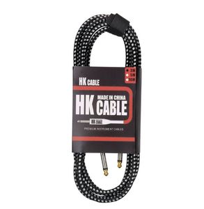 <span class=keywords><strong>Cable</strong></span> Trenzado Macho a Macho de 6.35mm para Pedal de <span class=keywords><strong>Guitarra</strong></span> y Bajo, <span class=keywords><strong>Cable</strong></span> Universal de Audio para <span class=keywords><strong>Guitarra</strong></span> de 3 Metros, <span class=keywords><strong>Cable</strong></span> Anti-Ruido - Product Image 2