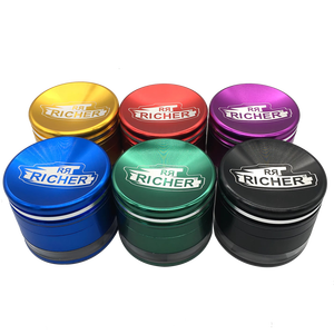 Molinillo de Aluminio Moderno y Duradero de 4 Piezas, Magnético, para Hierbas Secas y Tabaco de Varios Tamaños (40-63 mm), con Logotipo Personalizable, Precio Competitivo - Product Image 5