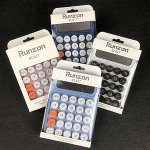 Mechanical Keyboard Pea Shaped Buttons Korean Style Polka Dot Layout Office Use Accounting Finance - Product Image 2