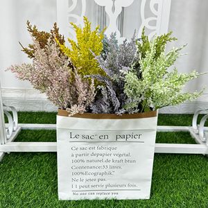 Meiyu Craft Flower Factory Fleurs séchées Evening Mist à 2 tiges 30cm-100cm pour décoration intérieure et arrangements floraux de mariage - Product Image 1
