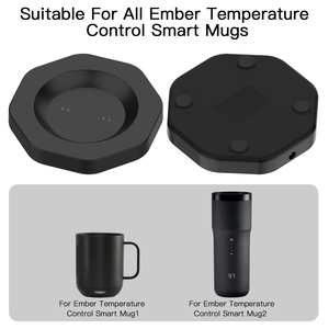Nueva Base Calefactora Inalámbrica USB para Tazas con Control de Temperatura, Calentador Inteligente para Tazas de Agua, Café y Leche - Product Image 2