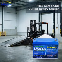 Batterie de chariot élévateur LiFePO4 24V 150AH de qualité automobile, puissance fiable pour équipement logistique, CE RoHS UL FCC IP67, vente en gros