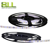 2835 SMD 60 Leds/M 24 V 12V blanc chaud 2700K Flexible Led bande lumineuse pour l'éclairage de décoration intérieure