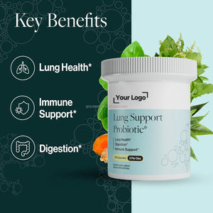 Private Label santo basilico curcuma intestinale salute polmone supporto probiotico integratore per fumatori cura delle vie respiratorie - Product Image 6