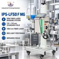Marqueur laser à fibre IPS-LF50 F MG 50W Linux P9 pour marquage matriciel et vectoriel