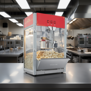 Máquina de Palomitas Comercial Vevor de 1440W, Automática, 80 Tazas, Roja, para Uso en Restaurantes - Product Image 2
