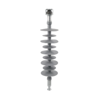 Isolateur de suspension composite polymère haute tension 24 kV, 33 kV, 66 kV, 69 kV, 120 kN