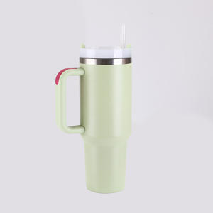 40 oz Modern Metal Vasos Contigo Trendy Double Vacuum Contenedores de 40 oz con tapa grabada con láser para viajes Unique Microwave Safe - Product Image 5