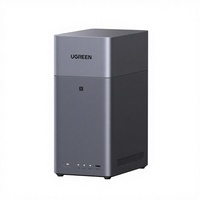 UGREEN NASync DH2300 NAS de Escritorio de 2 Bahías, Capacidad de 60 TB, 8 GB de RAM LPDDR5, 1 GbE, 4K HDMI, Almacenamiento Conectado a la Red para Principiantes