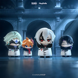 Serie Fatui Harbingers: Figurine in PVC Versione Q, Scatola Misteriosa, Mini Statuette Chibi, Ornamento da Scrivania Anime Originale - Product Image 3