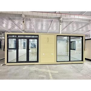 Casa contenedora modular prefabricada de lujo de 20 pies, casa pequeña móvil extensible de 40 pies, 2-3 dormitorios para hoteles, edificios de oficinas - Product Image 2