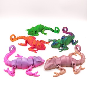 Modelo de Lagarto Camaleón Impreso en 3D, Multiarticulado y Móvil, para Regalo o Decoración - Product Image 5
